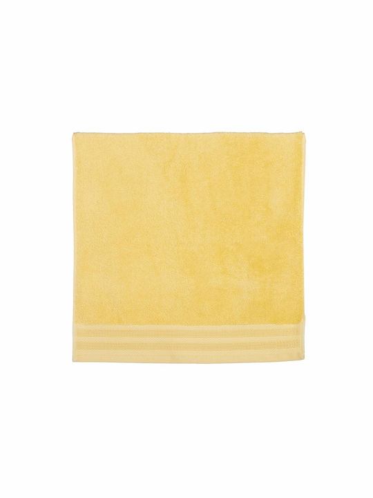 Nef-Nef Homeware Facecloth 50x90cm Yellow Weight 550gr/m²