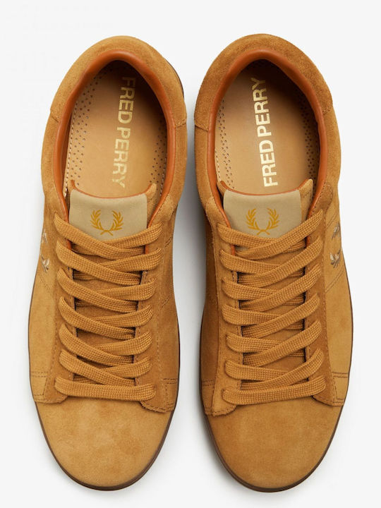 Spencer Leather Ανδρικά Sneakers Καφέ
