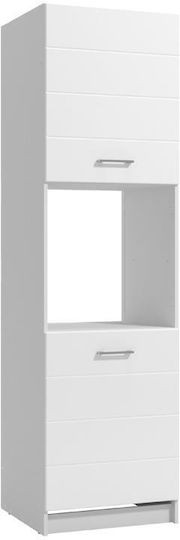 Diva Bodenstehender Schrank Weiß 60x57.5x214.5Stück