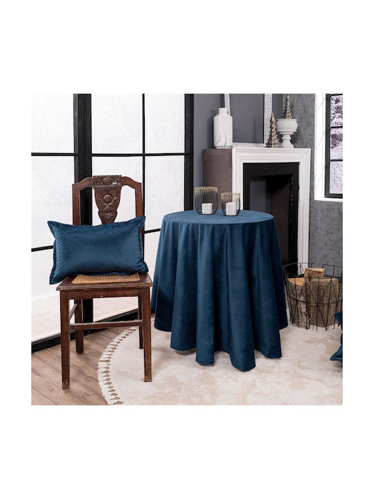 Teoran Decorative Pillow Case Velvet 04 Petrol 30x50cm
