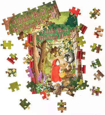 Kids Puzzle Little Red Riding Hood for 8++ Years 96pcs Professor Puzzle