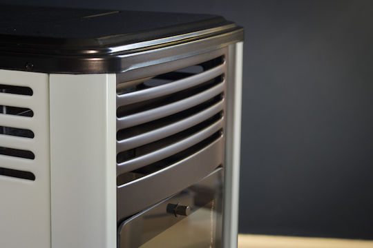 Coral Gas Manhattan Gas Heater 3000W White 38x42x69cm