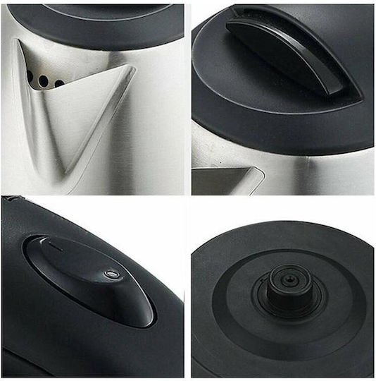 Royalty Line RL-SSK-SIL Kettle 1.7lt 1500W Silver