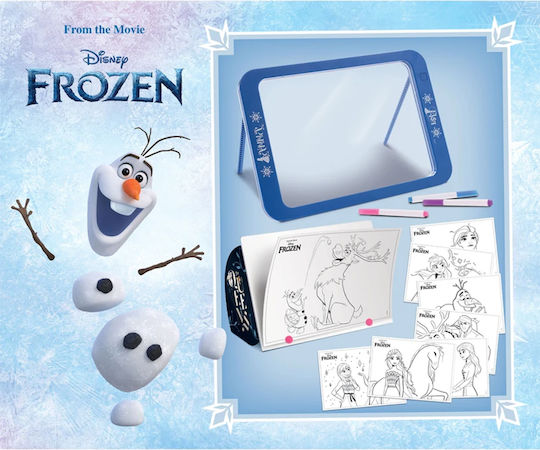 Lisciani Giochi Magic Frozen Beidseitige Beschriftungstafel