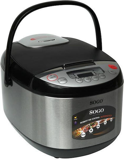 Sogo Multi-Function Cooker 5lt 900W Silver