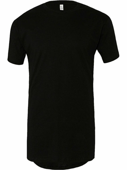 Bella Canvas 3006 Werbe-T-Shirt in Schwarz Farbe