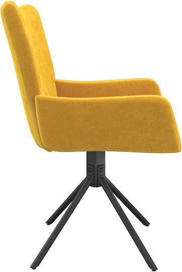 Stühle Speisesaal Gelb 2Stück 55x56x85.5cm