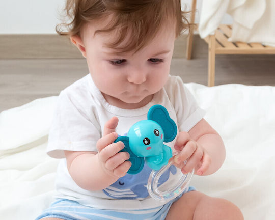 Kiokids Ελεφαντάκι Μασητικός Κρίκος Οδοντοφυΐας από Σιλικόνη για 3 m+