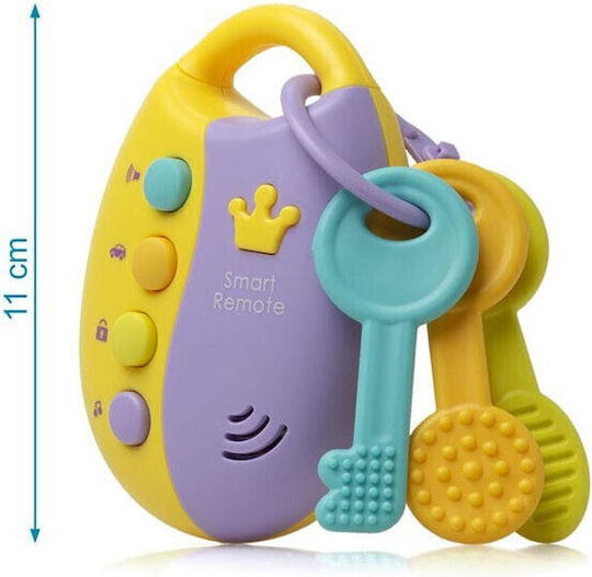 Kiokids Zornăitoare de dentiție Fără BPA din plastic pentru 6 m+