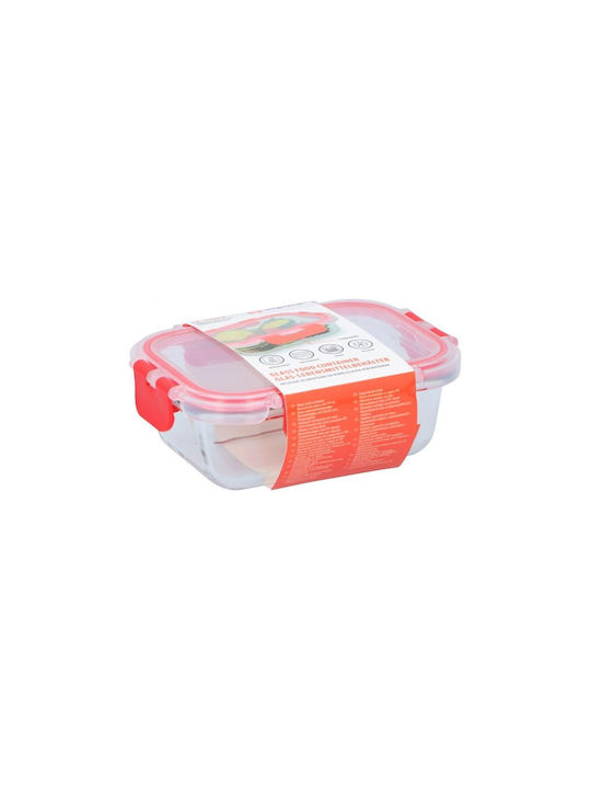 Кутия За Храна Стъклена Прозрачна 390ml