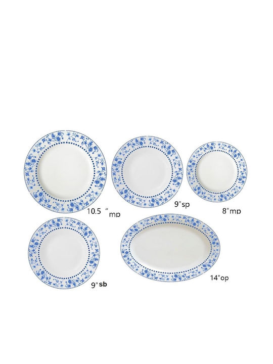 Artekko Porcelain Dinnerware Set White 20pcs