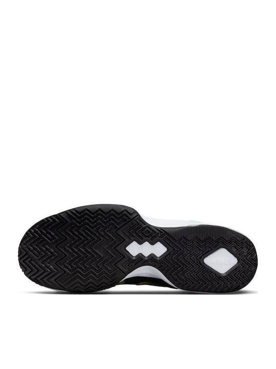 Air Max Impact 4 Low Basketball Shoes Black / Mtlc Gold Star / Anthracite / White