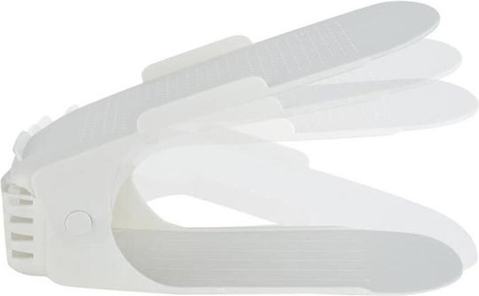 Plastic Husă pentru Pantofi în Culoare Alb 25.5x18.5cm 6buc
