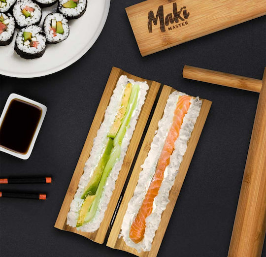 Mikamax Maki Master Formulare/Formen aus Holz 3Stück
