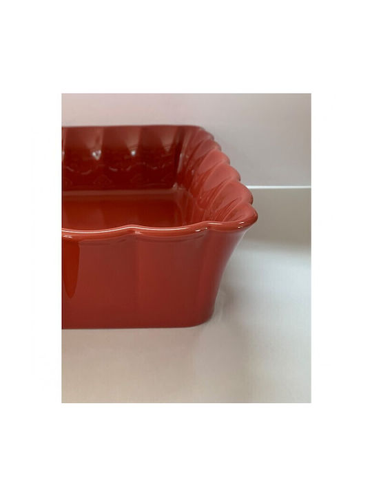Marva Betty Ορθογώνιο Πυρίμαχο Σκεύος Κεραμικό 30x22cm