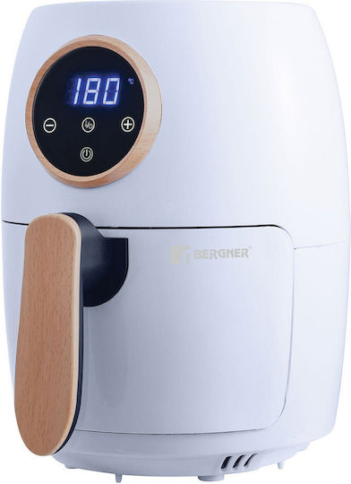 Bergner Heißluftfritteuse 2Es Weiß BG-50037-WH