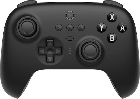 8Bitdo Ultimate with Charging Dock Ασύρματο Gamepad με Hall Effect Sticks για Android / PC Black Edition