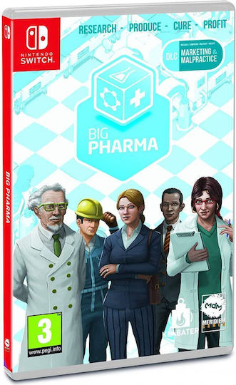 Big Pharma Manager Edition Switch Game