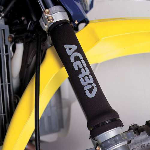 Acerbis Motorcycle Front Suspension Protectors Black