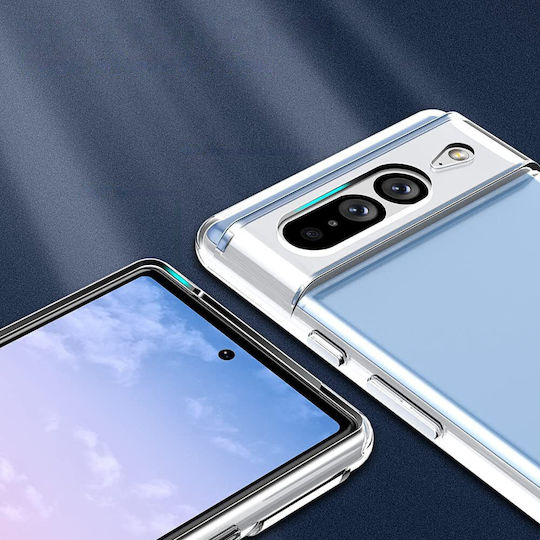 Hurtel Ultra Clear Back Cover Σιλικόνης 0.5mm Διάφανο (Google Pixel 7)