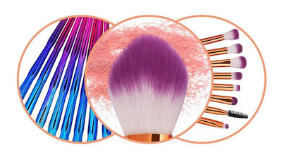 Synthetic Make Up Brush Set Unicorn 20pcs