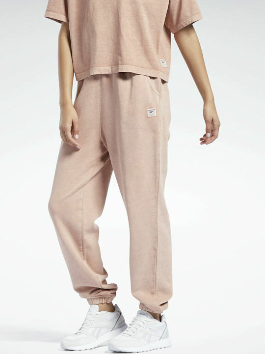 Classics Natural Dye Sweatpants Jogger Velvet Canyon Coral