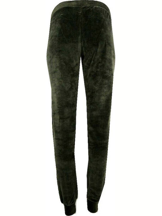 Pantaloni de Trening cu elastic Catifea Kaki