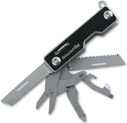 Fox Outdoor Multifunktionswerkzeug Schwarz