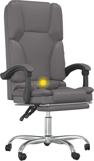 vidaXL vidaXL Executive Massage Office Chair Grey