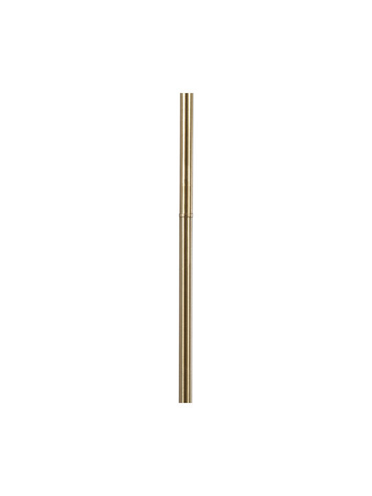 GloboStar Hudson Floor Lamp H177xW20cm. with Socket for Bulb E27 Gold