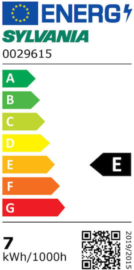 Sylvania Λάμπα LED 6.5W για Ντουί E14 Φυσικό Λευκό 806lm