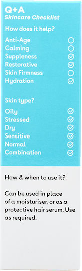 Q+A Natural Skincare Squalane Facial Oil Uleiuri corporale Ulei facial pentru Tonifiere și Reparare 30ml
