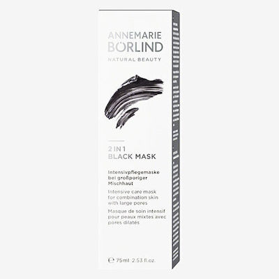 Annemarie Borlind 2 in 1 Black Mask 75ml