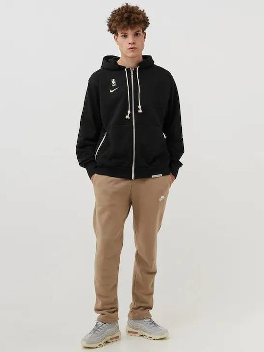 Nike NBA Team 31 Standard Issue Ζακέτα Μαύρη με Κουκούλα