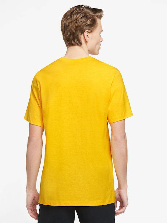 Nike NBA Los Angeles Lakers Essentials T-shirt Κίτρινο