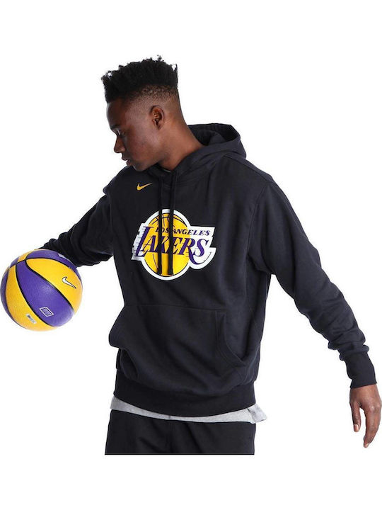 Los Angeles Lakers Sweatshirt with Hood Black