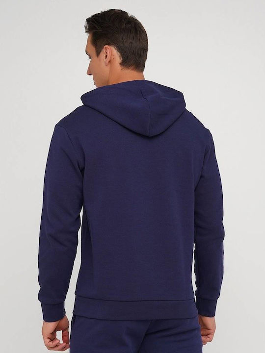PUMA Radical Men's Sweatshirt Navy Blue with Hood