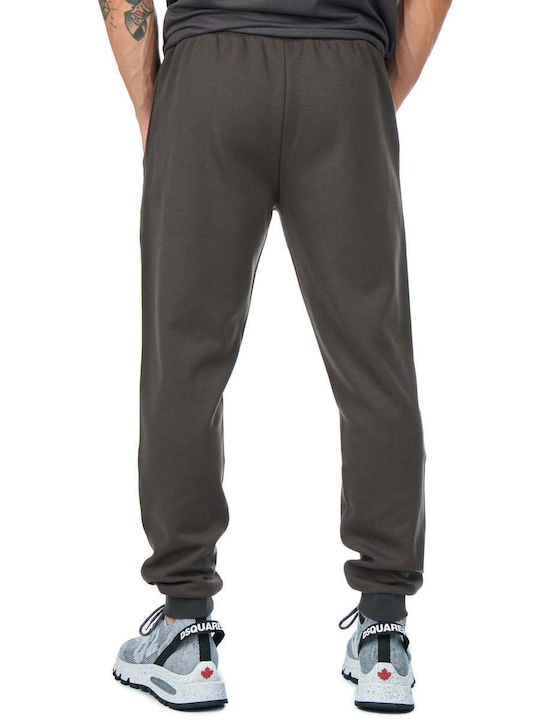 Emporio Armani Men's Sweatpants with Rubber Khaki