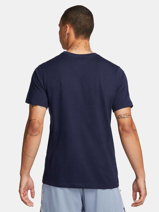 Nike Giannis Dri-FIT Dri-Fit T-shirt Navy Μπλε