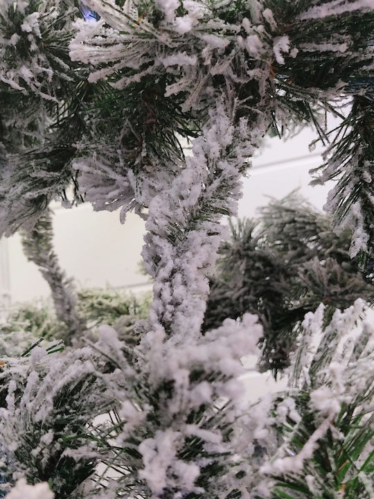 Christmas Tree Hanging Reversed Snowy 120cm