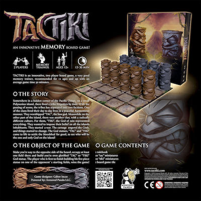 Drawlab Entertainment Board Game Tactiki Kickstarter Edition Tacbga for 2 Players 12+ Years (EL)