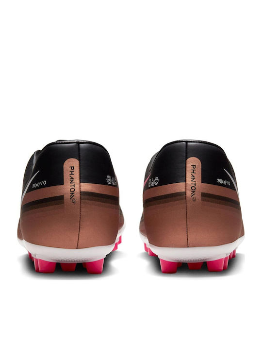 Nike Phantom GT2 Academy Fußballschuhe mit Stollen Metallic Copper