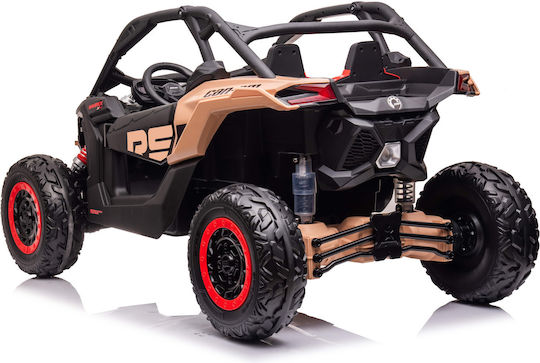 Can-am Maverick Rs Две Места с Дистанционно Управление Лицензиран 24 Волта Черен