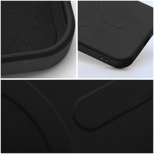 Mag Back Cover Σιλικόνης Μαγνητικό Μπλε (iPhone 14 Pro Max)