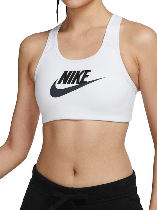 Swoosh Futura GX Women's Sports Bra without Padding White