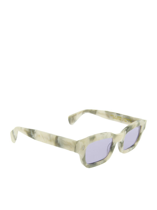 Gast Gate Unisex Sunglasses with Multicolour Plastic Frame and Light Blue Lens GAT03