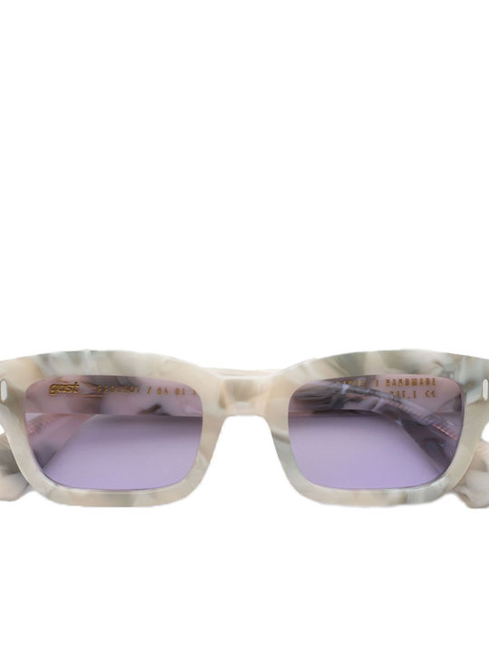Gast Gate Unisex Sunglasses with Multicolour Plastic Frame and Light Blue Lens GAT03