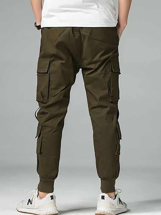 Fabric cargo trousers khaki Khaki