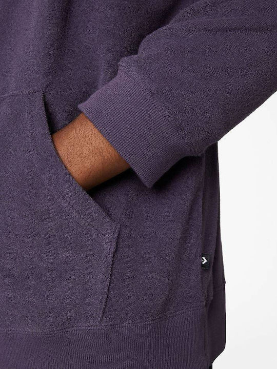 Суитшърт с Качулка Dark Raisin