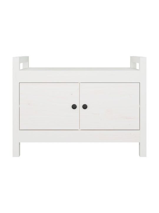 Entry Furniture with Shoe Rack & Bench 80x40x60cm
